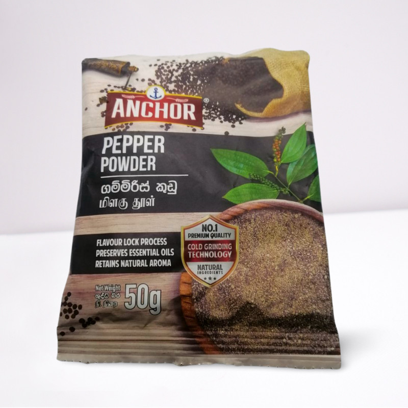Authentic Sri Lankan Ground Black Pepper 1.76oz - Exotic Flavor & Free Shipping! gallery