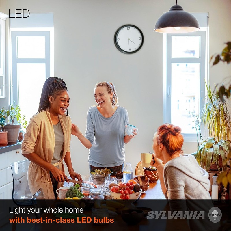 Eco-Friendly Sylvania 12W LED A19 Bulb - Shatter Resistant, Instant On, Daylight gallery