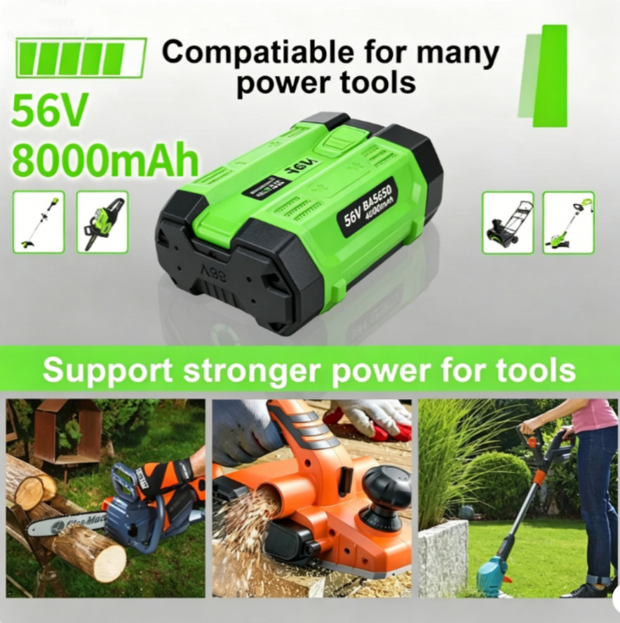 56V Lithium Battery 8000mAh For EGO lawn mower BA5600T BA2800 BA2800T BA4200T gallery