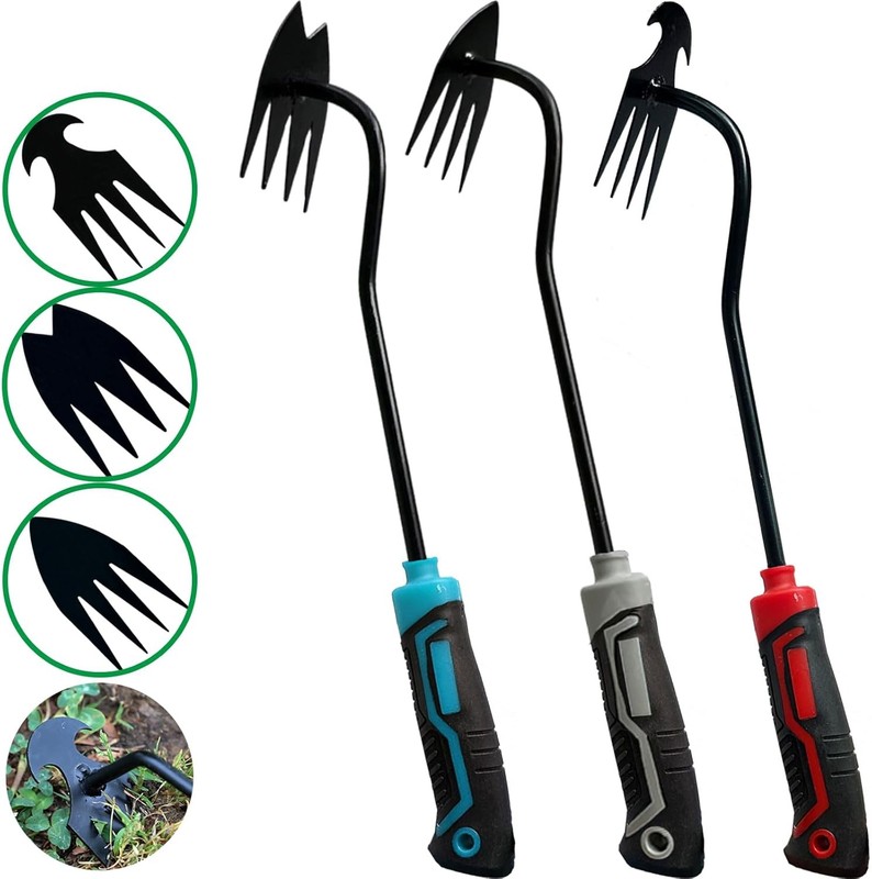 3Pcs Weed Puller Tool Garden Weed Pulling Tool,Portable Garden Weeder Tool,Garde gallery
