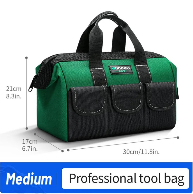 1pc Large Capacity Oxford Cloth Tool Bag Wear-Resistant Portable Organizer - NEW gallery