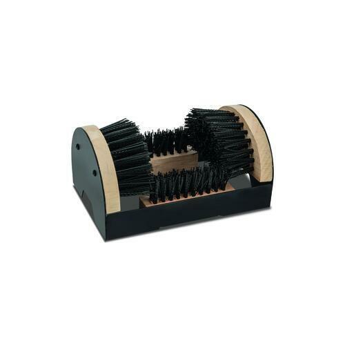 Boot and Shoe Scraper Mud & Debris Brush Durable Metal Base w/ Mounting Hardware gallery