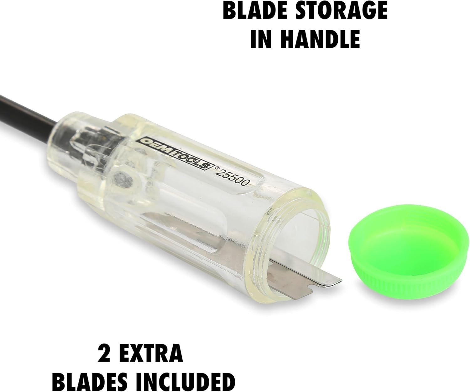 OEM TOOLS Razor Scraper, 11.5" Extended Shaft, Blade Storage Handle 25500 gallery