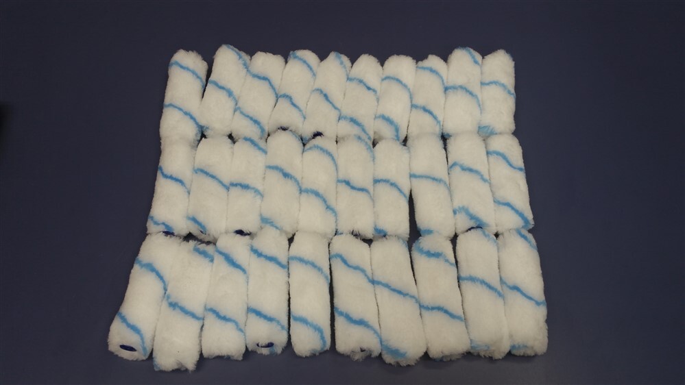 30 PACK 4" inch Small Diameter Paint Roller Cover 1/2" NAP Knit 1/4" Dia Insert