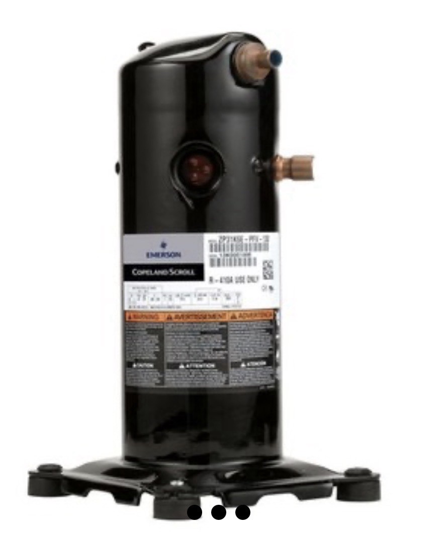 New Copeland ZP16K5E-PFV-800 Scroll Compressor 15,500 BTU R410A 1PH ZP16K5E-PFV gallery