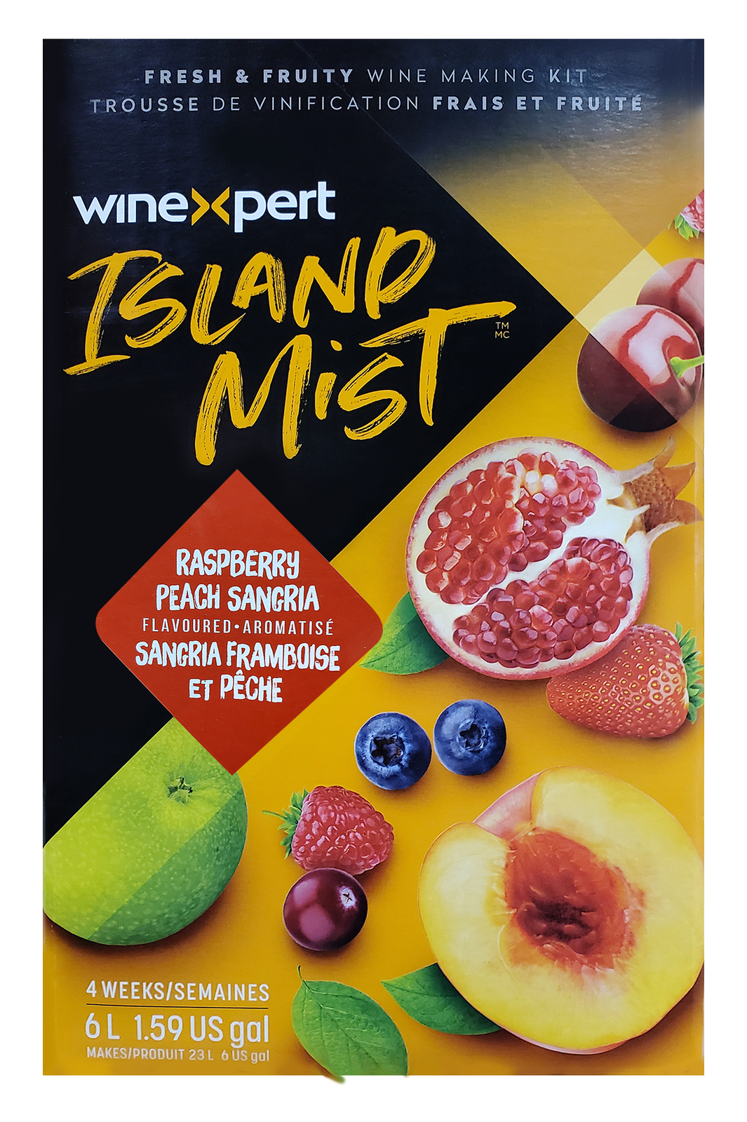 Island Mist Raspberry Peach Wine Making Ingredient Kit gallery