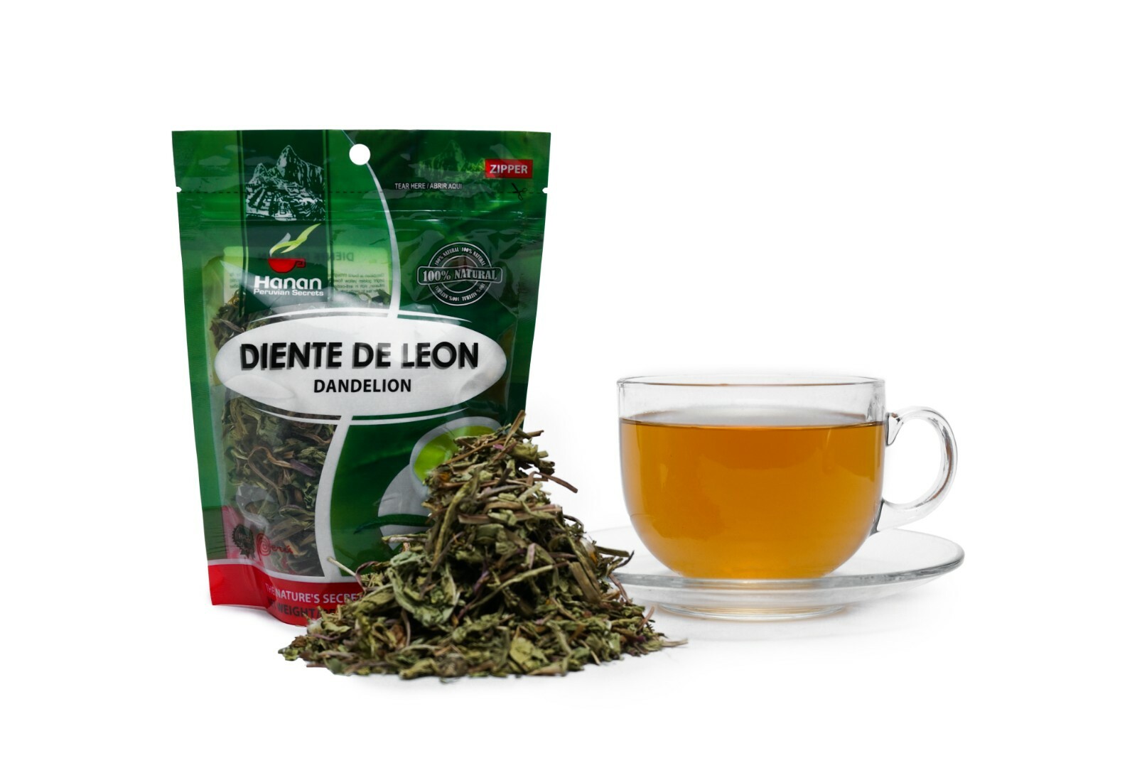 Hanan Peruvian Secrets Diente De Leon Herbal Tea | 100% Natural Dandelion Leaves gallery