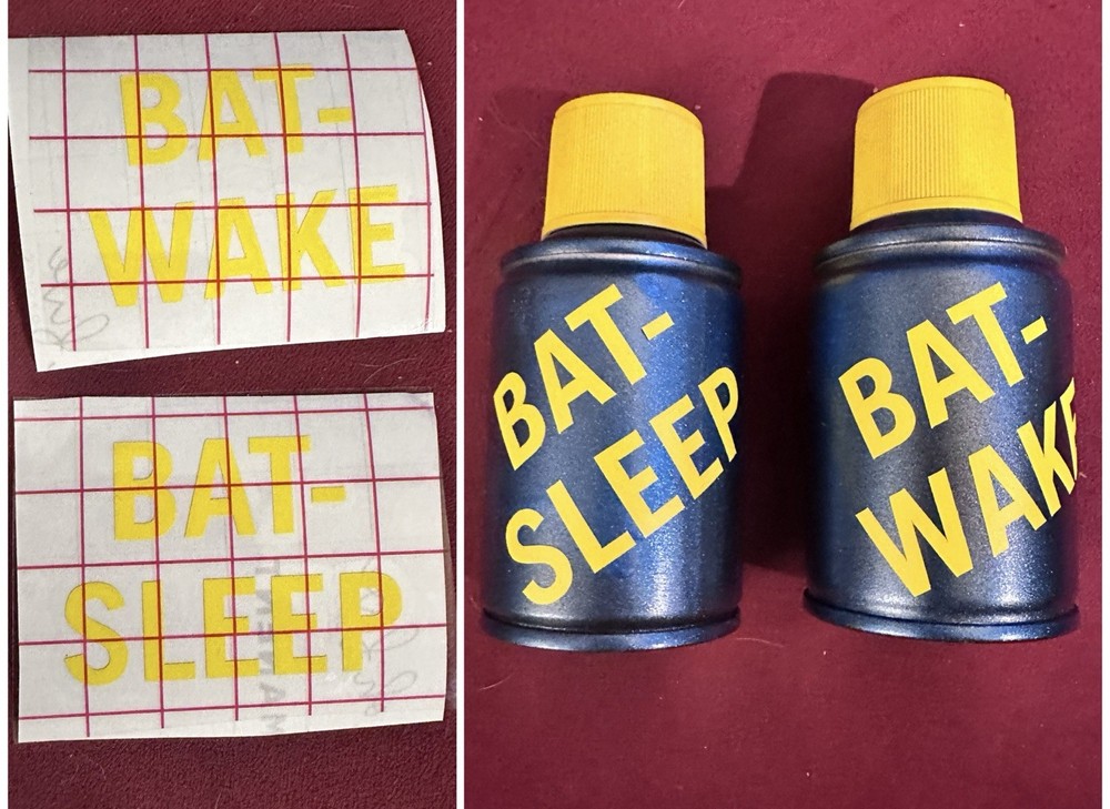Bat Wake / Sleep Decal Set - Batman 66