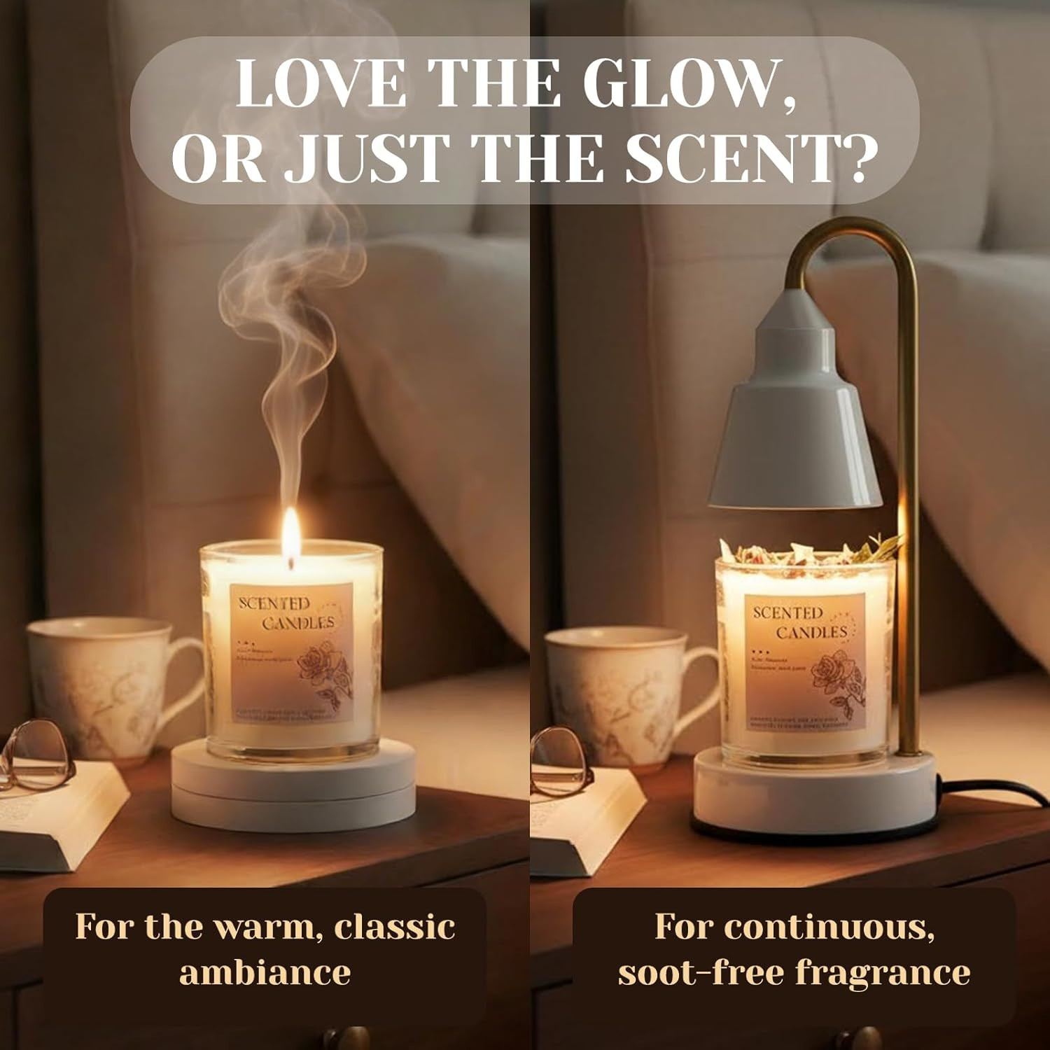 Candle Making Kit with Warmer Lamp & Wax Melter, Complete DIY Candle Making Kit gallery