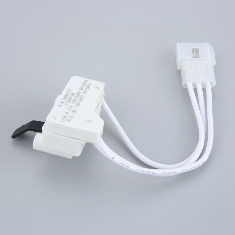 Dryer Door Switch Assembly Replacement for Whirlpool, Kenmore, Maytag 3406107 gallery