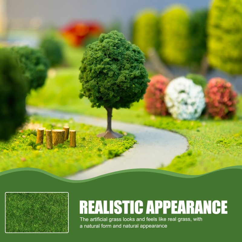 Simulated Moss Decoration Artificial Grass Mats Decorative Faux Green gallery