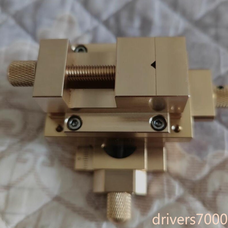 XY Axis Adjustable Miniature Stage - Micro Cross Slide Vise with Dovetail Guide gallery