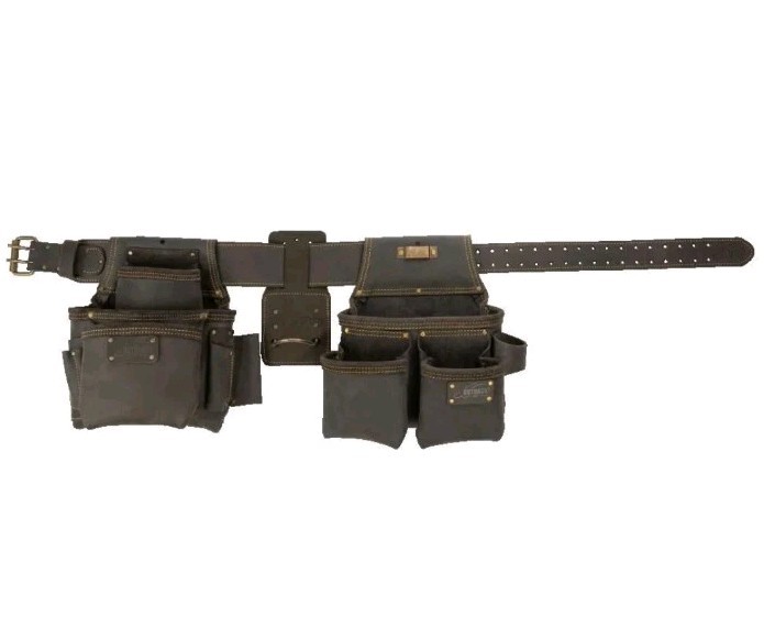 Four Piece Construction Rig , Leather Tool Belt & Pouches 4-Piece Framer's Rig gallery