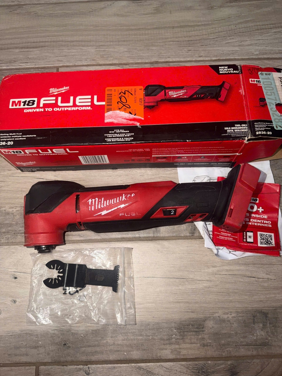 Milwaukee 2836-20 M18 FUEL Oscillating Multi-Tool (Tool Only) gallery