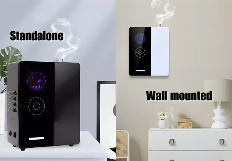 BLACK Davinci360 HVAC Ready Scent Diffuser 200mL / Aroma360 For 1950 Sqft Plus gallery