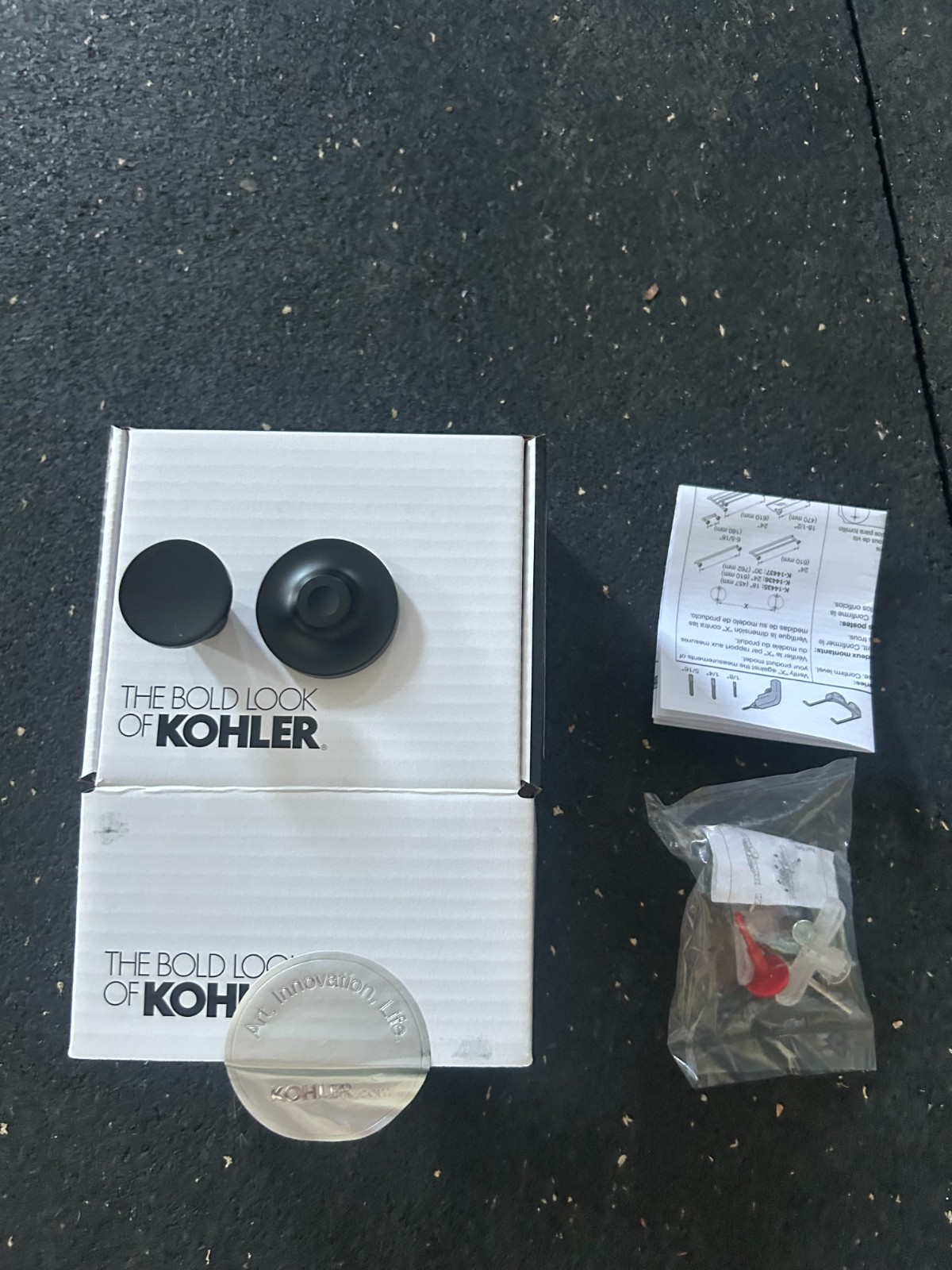 KOHLER PURIST ROBE HOOK NEW IN BOX gallery