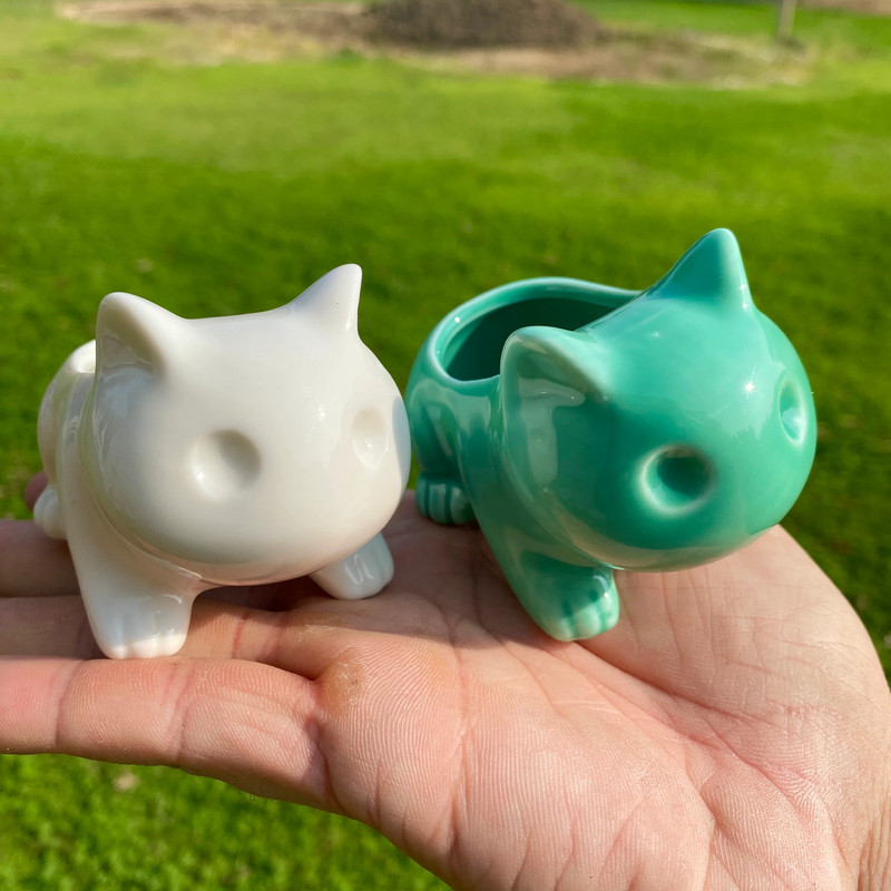 Bulbasaur Planter br (Includes Drainage Hole For Non Air Plants) gallery