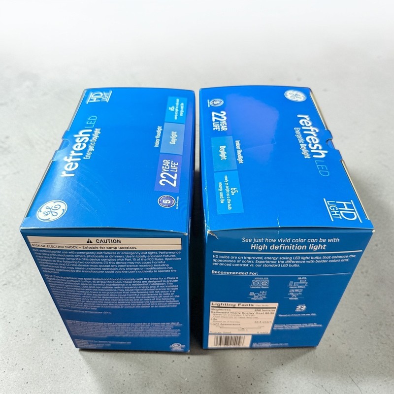 GE LED Refresh HD Light BR30 Floodlight Medium Base Bulbs - 4 Bulbs gallery