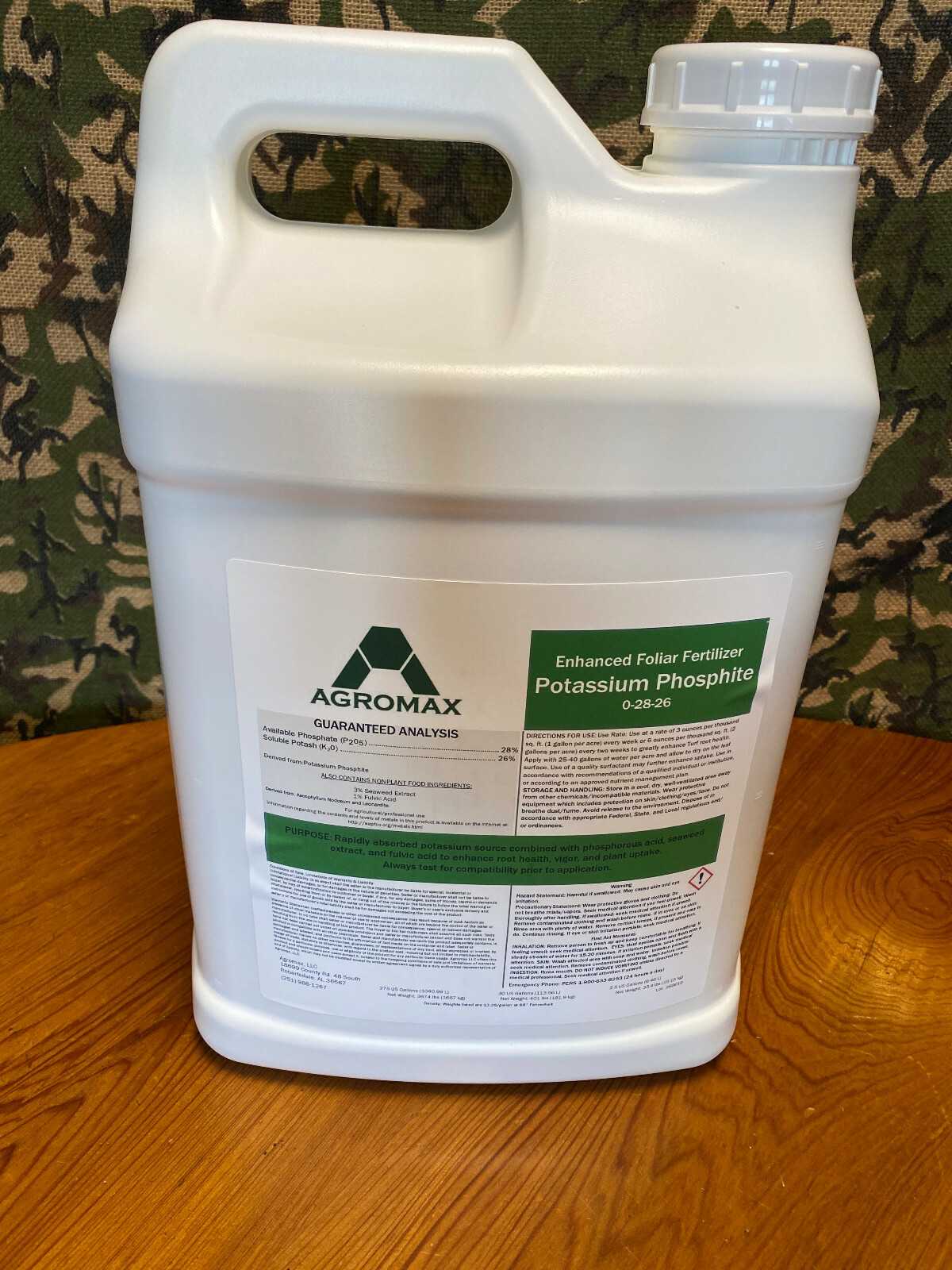 0-28-26 Foliar Phosphite with Potassium Liquid Fertilizer -Turf Builder-2.5 gal gallery