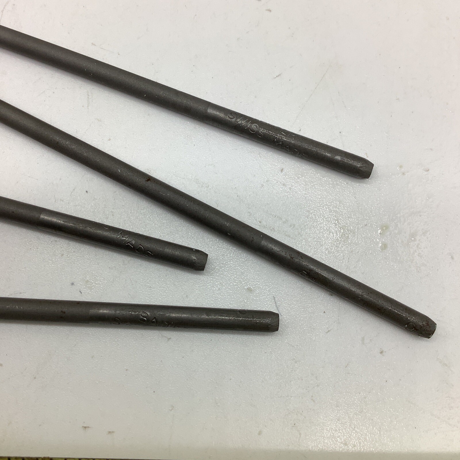 Baiter Swiss Round Files #0, 5 1/2”OA, (4 pc in Lot) 2504- c-2 gallery