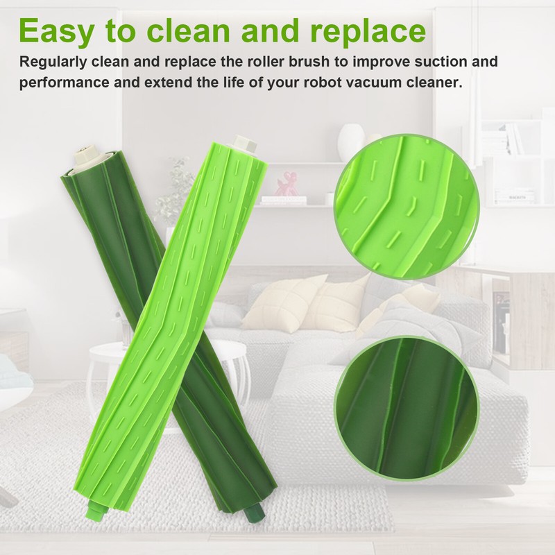 4PCS Replacement Roller Brushes For iRobot Roomba e5 e6 i7 i3+ i4 i6+ i7 i8 Plus gallery