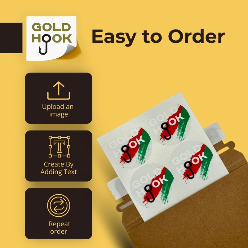 Transparent (clear) Custom stickers - Your Logo, Text, Name, 1-5 inch, Qty 100 gallery