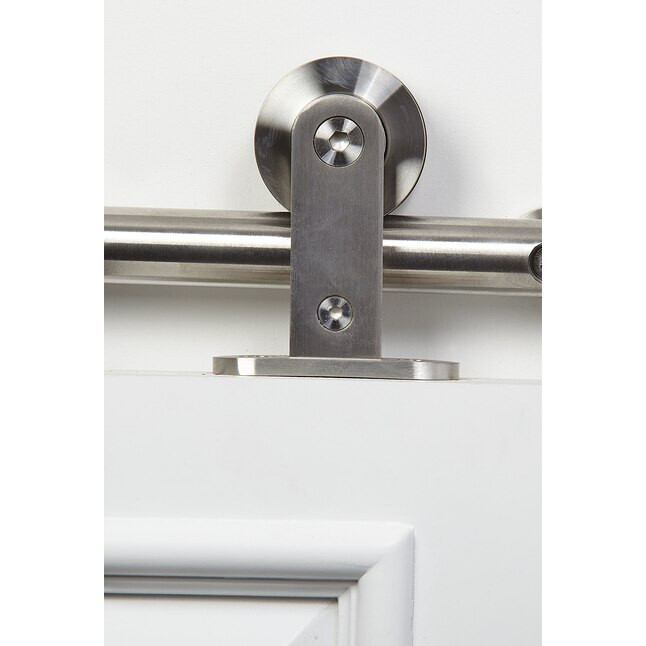 2 Sets National Hardware Interior Sliding Barn Door Hardware Top Mount Hanger gallery