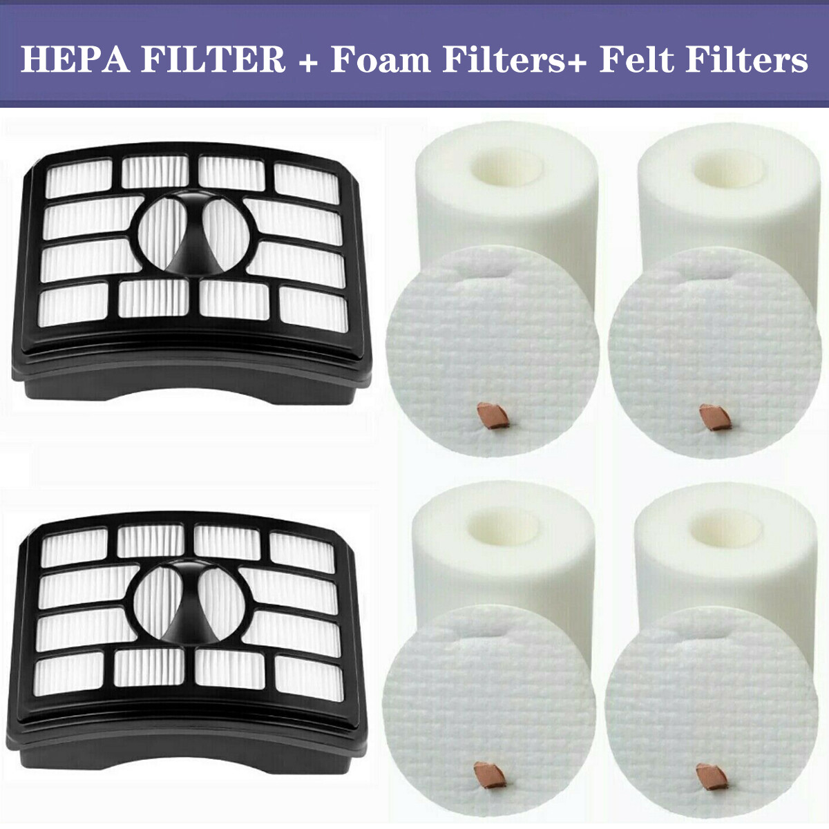 Vacuum Filters Replacement for Shark Rotator Professional Lift-Away NV500 NV501 gallery