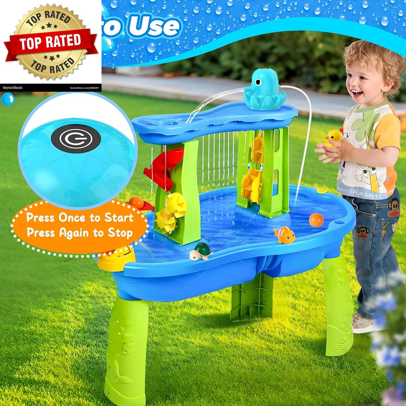 Water Table Pump, Continuous Flow Rechargeable Magnetic Octopus Pump gallery