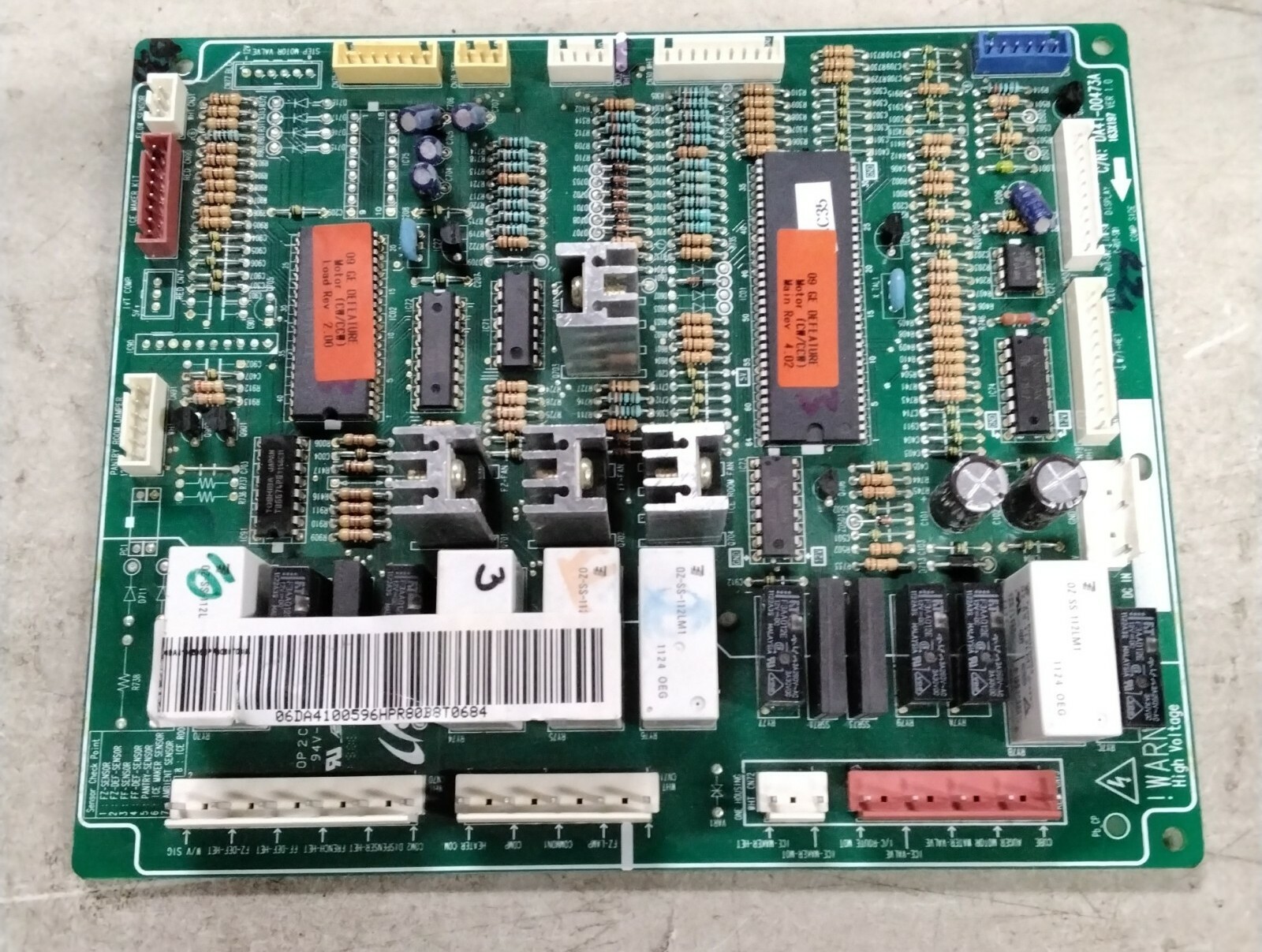 Ge Refrigerator Control Board Part # Da41-00596h gallery
