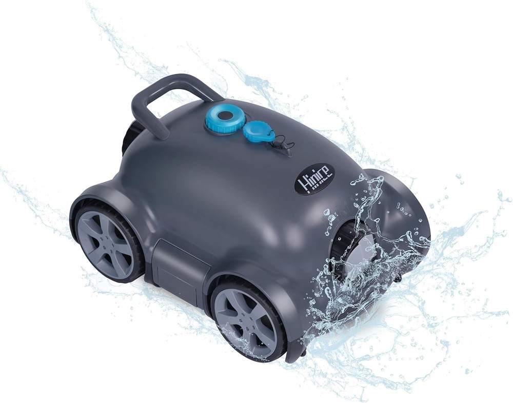 Cordless Robotic Pool Cleaner Inground Above Ground 150 Min