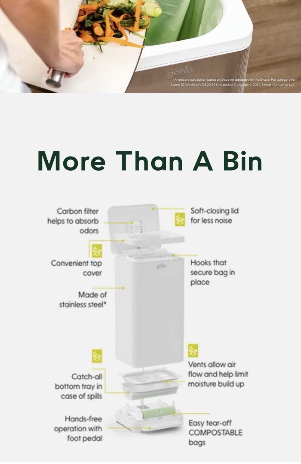 Compost Genie in Silver Brand new gallery