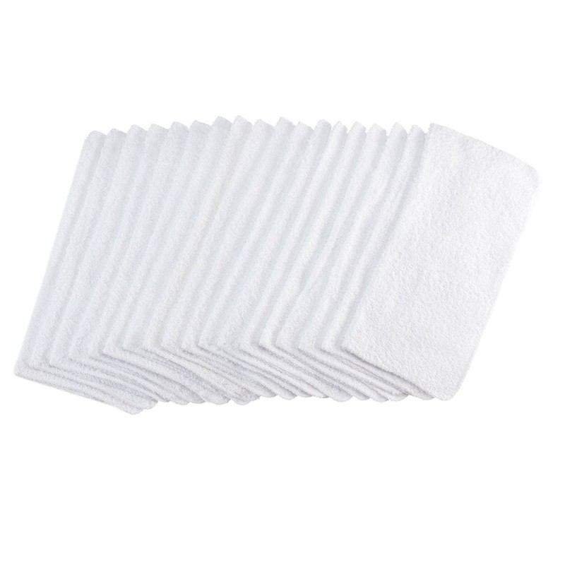 (2 pack) 18-Pack Washcloth Bundle, White gallery