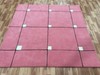 Geometric Hand Tufted Modern Pink 100 % NZ Wool Area Rug gallery