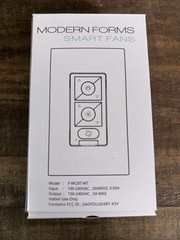 Modern Forms Bluetooth Wall Control for Smart Ceiling Fans White NEW!