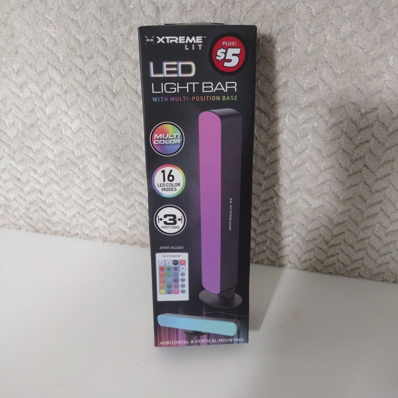 LED LIGHT BAR with MULTI-POSITION BASE VERTICAL / HORIZONTAL MOUNTING gallery