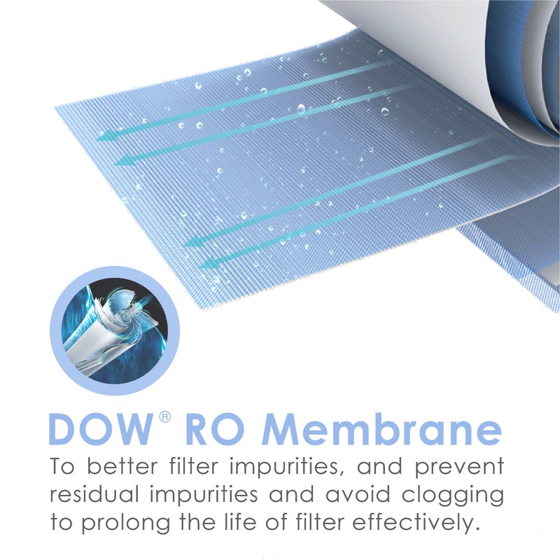 Waterdrop WD-G3-N2RO Filter, Replacement for WD-G3-W Reverse Osmosis System gallery