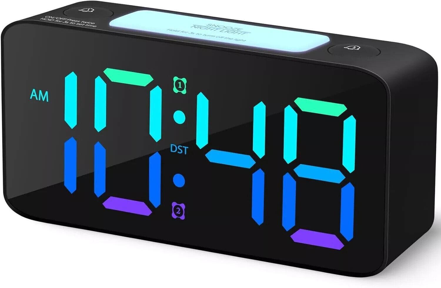 Super Extremely Extra Loud Alarm Clock for Very Heavy Sleeper Battery Backup New gallery