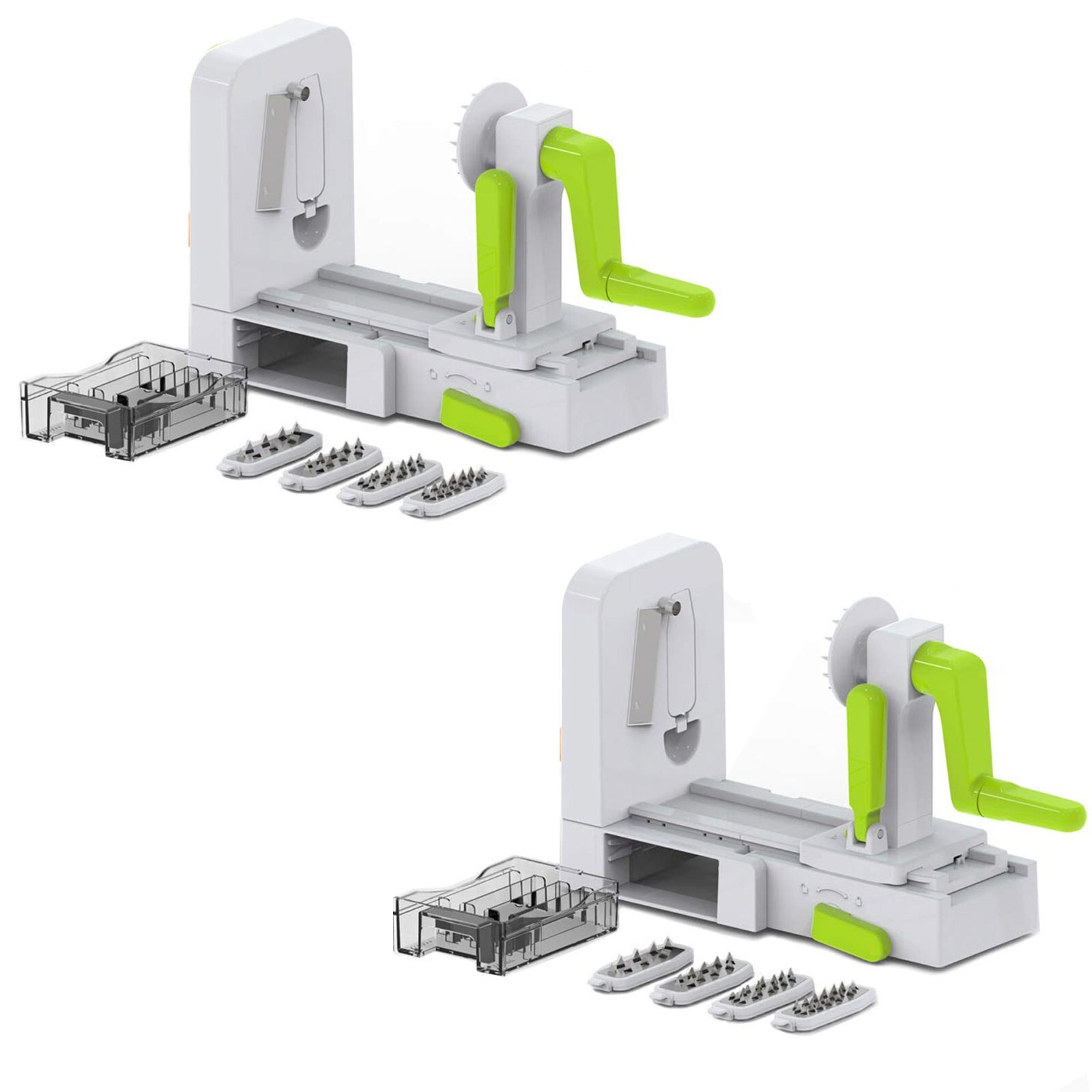 Zummy 5 Blade Vegetable Spiralizer Folding Veggie Pasta & Spaghetti Potato gallery
