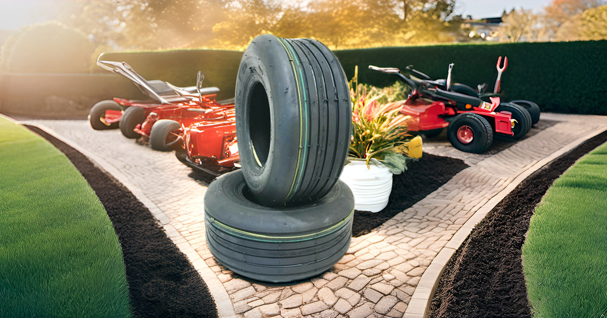 Two 15x6.00-6 Hay Tedder Farm Implement Ag Tire Rib 10 Ply Rate 1015 Lb Capacity gallery
