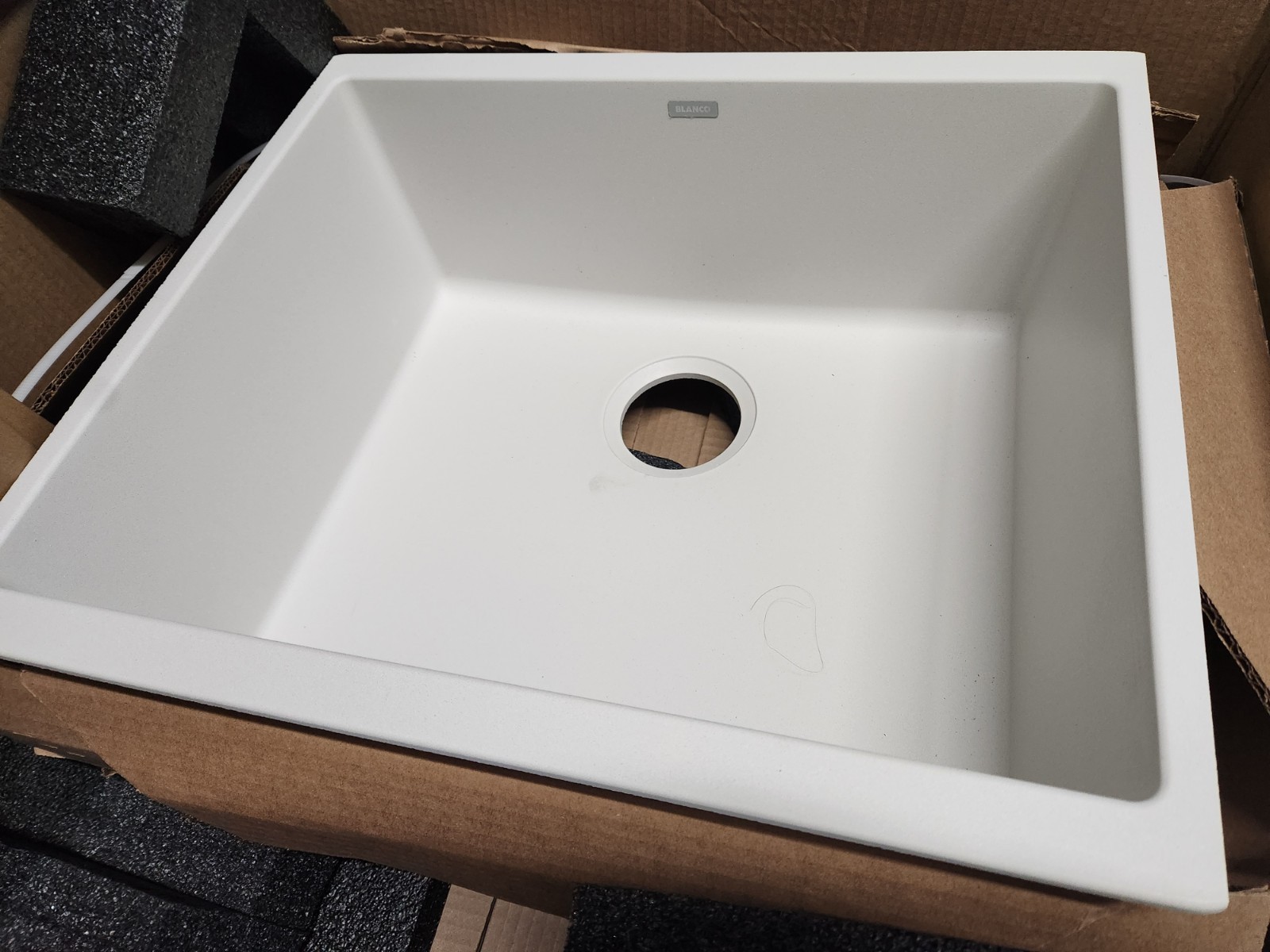 Blanco Precis 27" Single Undermount Sink - White (522429) gallery