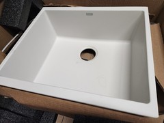 Blanco Precis 27″ Single Undermount Sink – White (522429)