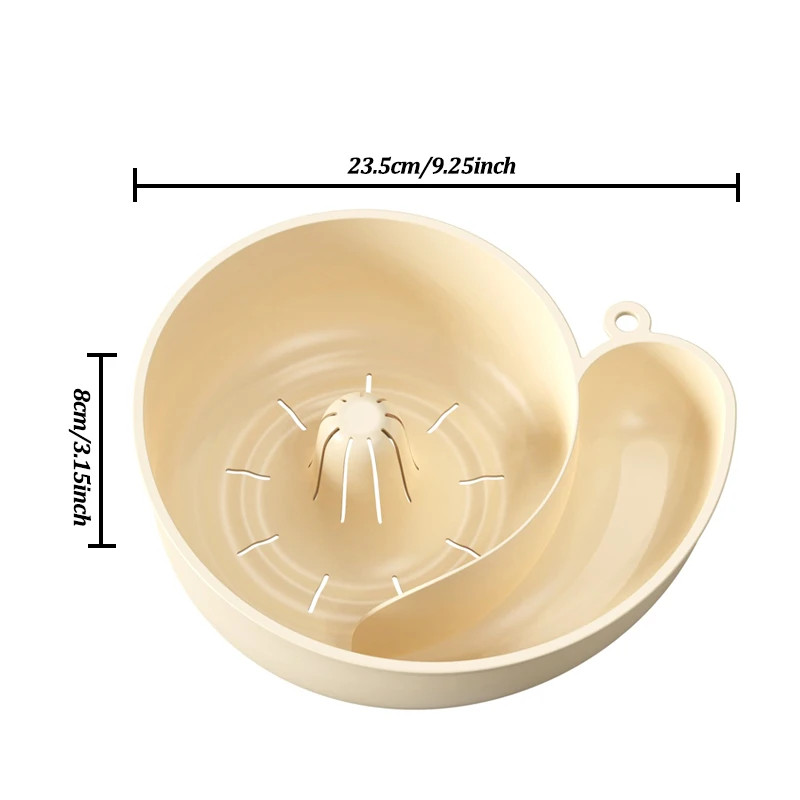 Spin Shape Automatic Vegetable Washing Household Fruit Drain Basket Reusable Kit gallery