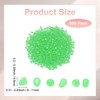 500-Pack Glow in the Dark Rocks, 0.31"-0.47" Resin Pebbles Stones [Cyan] gallery