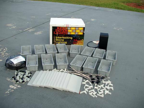 (14 Light Kit) Kerr Lighting BC Paver Light (4.5" x 9") for Driveway, Patio gallery