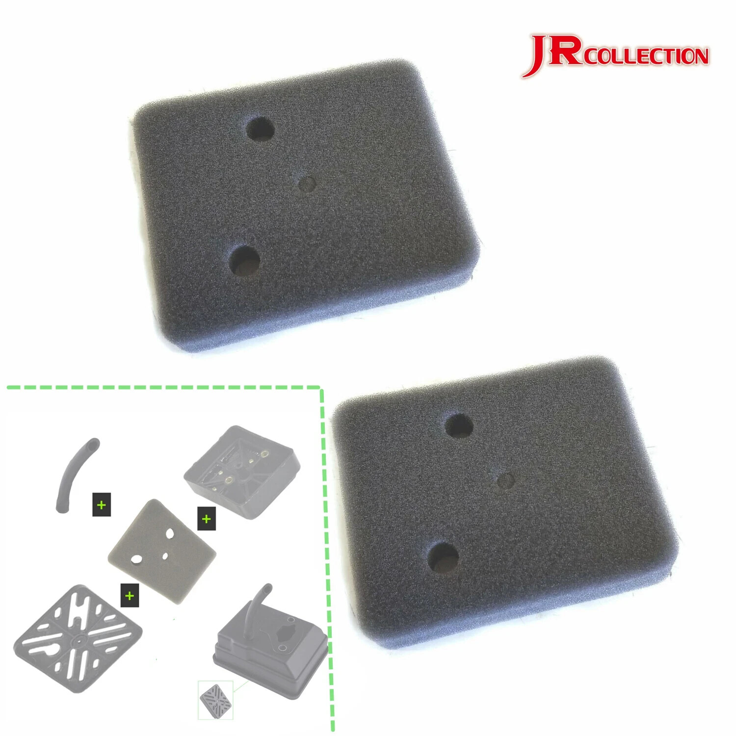 2X 97CC AIR FILTER KIT FOR BAJA DOODLEBUG DB30 MINI BAJA RACER DIRT BUG 2.8HP gallery