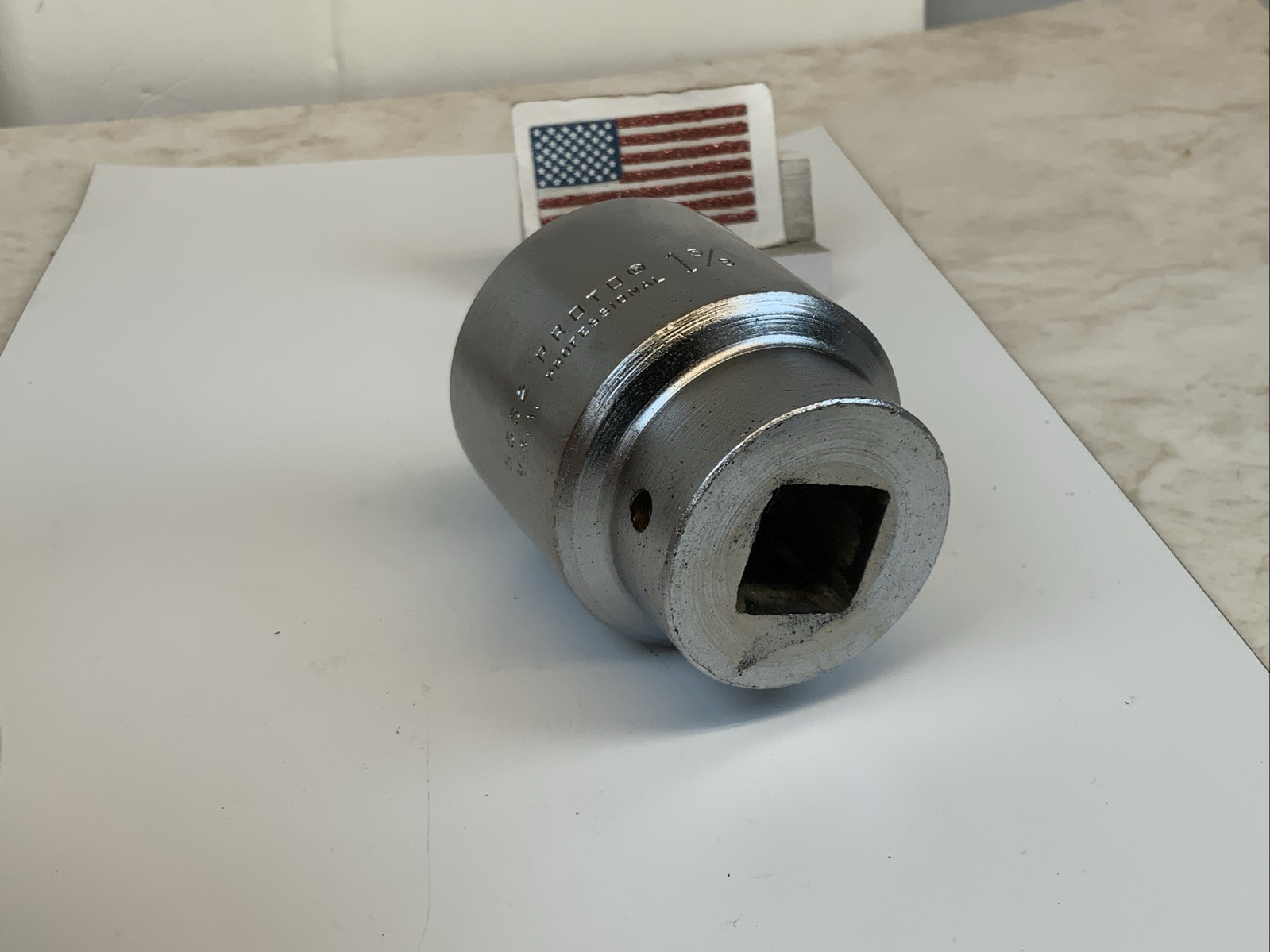 PROTO Professional 5552, 1-5/8in. 3/4 Drive 12pt SAE Socket, USA gallery