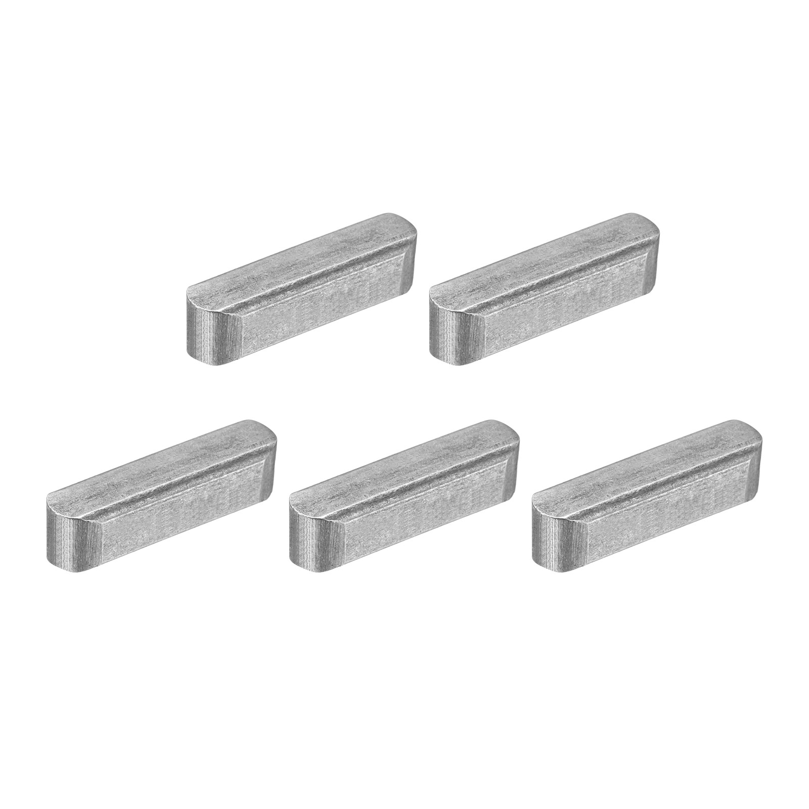 5Pcs Round Ended Feather Key 5x5x20mm Carbon Steel Parallel Drive Shaft Keys gallery