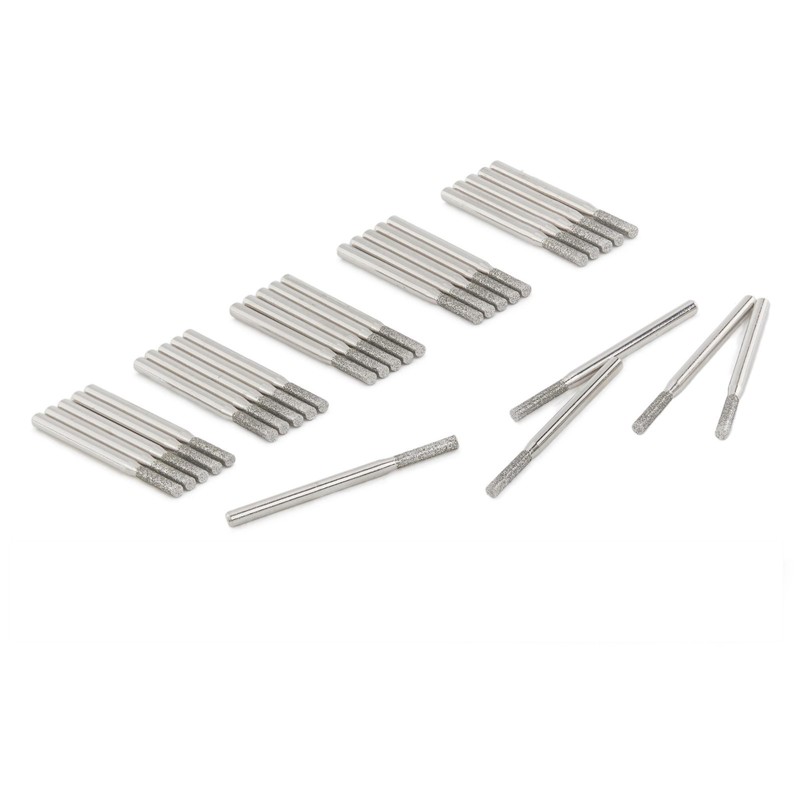 ILOVETOOL Diamond Drill Bits 1-3mm Stone Making Grinding Carving for Dremel Tool gallery