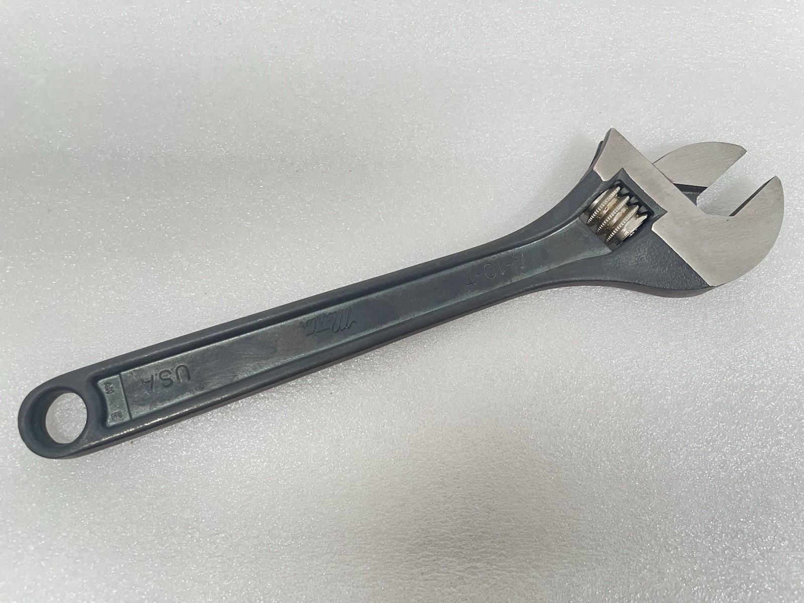 Martin Tool A-10-T 10" Adjustable Wrench Forged Steel Made in USA gallery